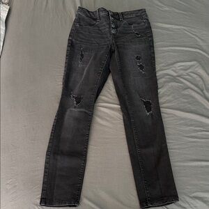 SO Kids Distressed Black Jeans